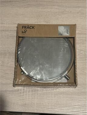 IKEA FRACK Accordion Mirror Wall Mount Magnifying Mirror for Shaving Makeup NEW